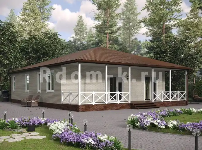 Коттедж 14.5х11м «Фандорин»